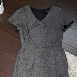 Tahari Grey Dress
